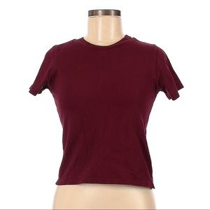 Brandy Melville Maroon Tee